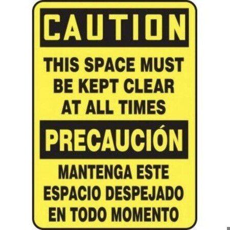 Accuform 10.75 in W, 10.75 in H, PF-Cardstock MPL800CT10